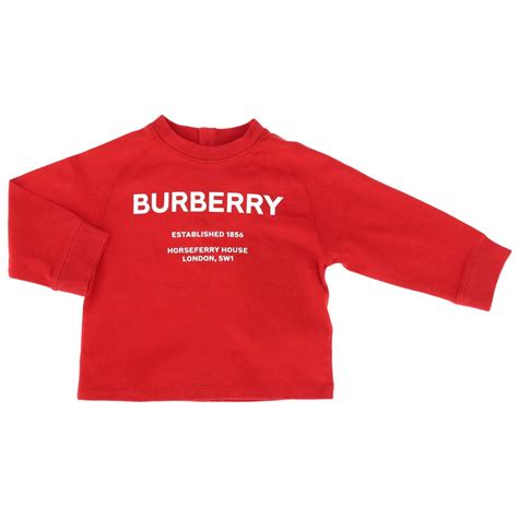 red baby burberry shirt|burberry baby t shirt.